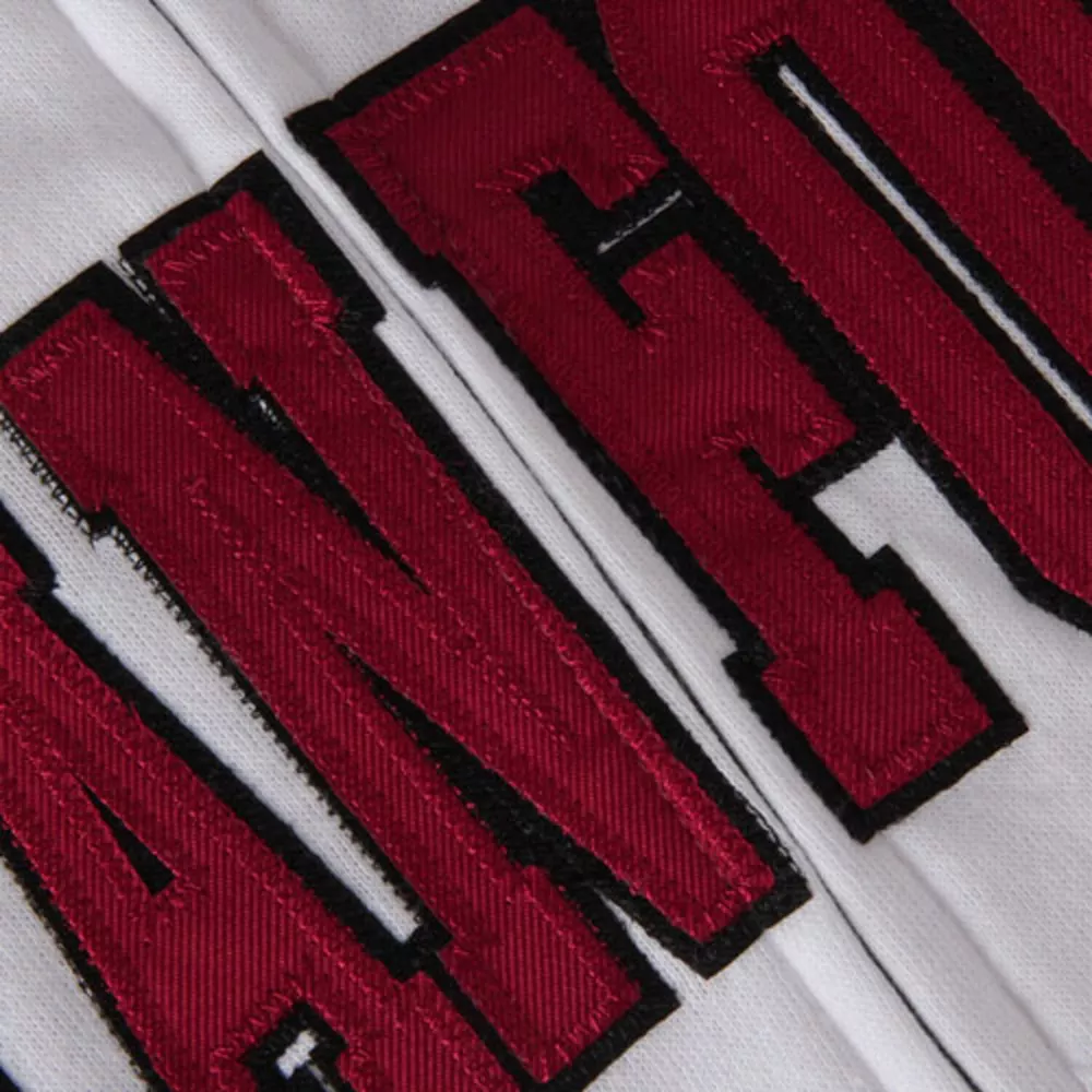 Women's Stadium Athletic White Stanford Cardinal Arched Name Full-Zip Hoodie - Image 3