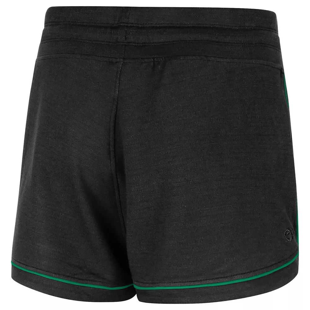 Women's Colosseum Black Oregon Ducks Lil Sebastian Tri-Blend Shorts - Image 3