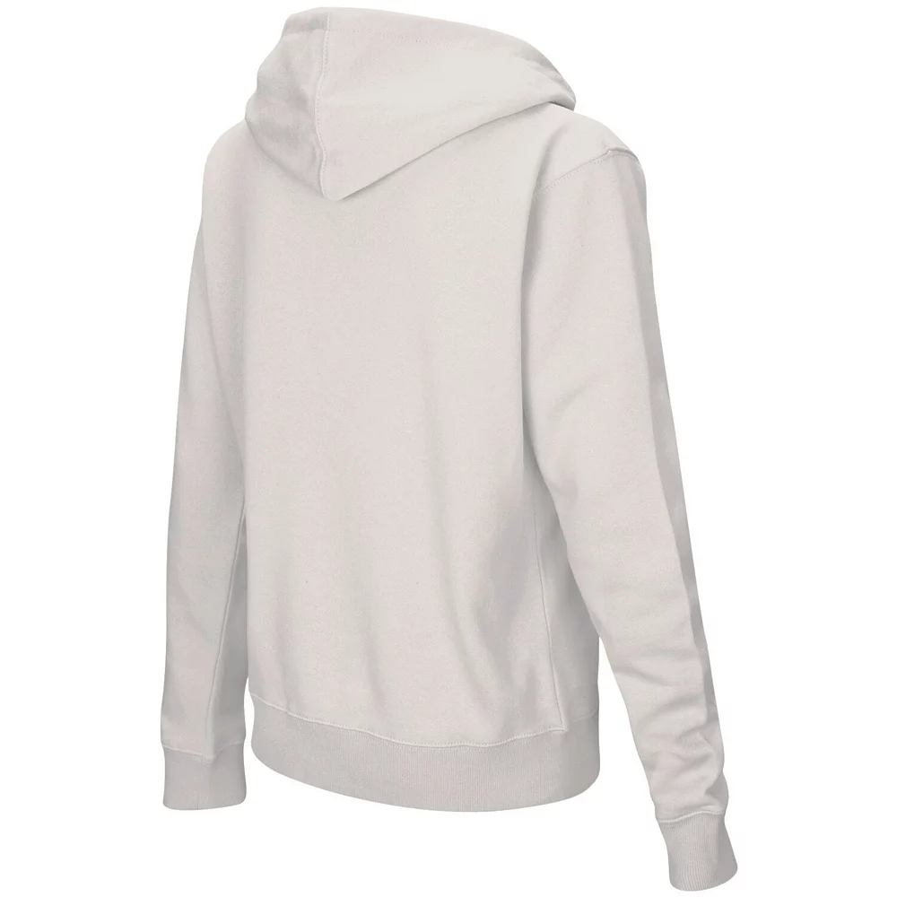 Women's White Penn State Nittany Lions Arch & Logo 1 Pullover Hoodie - Image 4