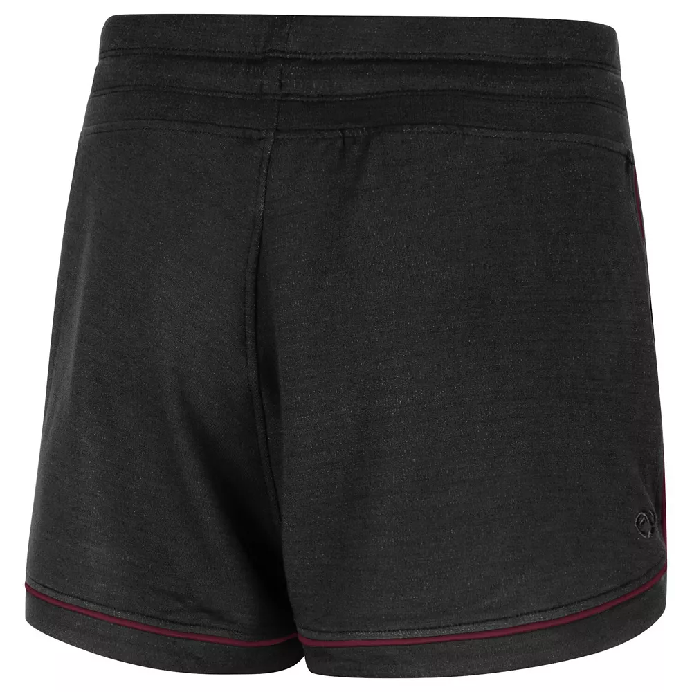 Women's Colosseum Heathered Black Virginia Tech Hokies Lil Sebastian Shorts - Image 4