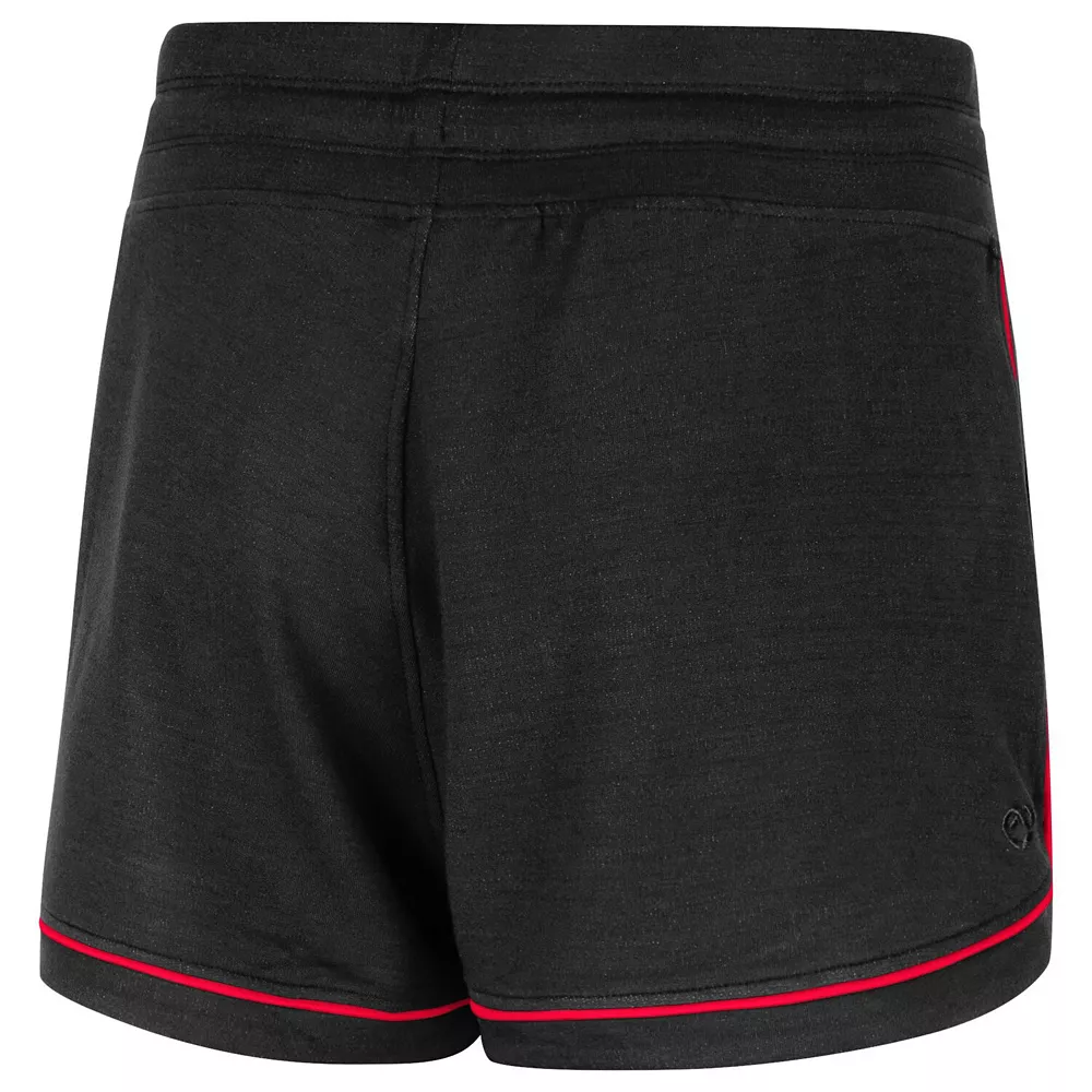 Women's Colosseum Heathered Black Maryland Terrapins Lil Sebastian Shorts - Image 4