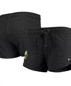 Women's Colosseum Black Oregon Ducks Simone Lounge Shorts