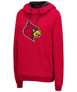 Women's Colosseum Louisville Cardinals Afterglow Hoodie