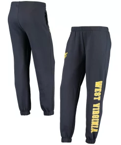 Women's Colosseum Navy West Virginia Mountaineers Beryl Aubrey Lounge Pants