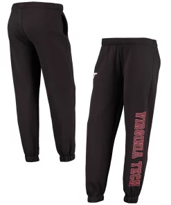 Women's Colosseum Black Virginia Tech Hokies Beryl Aubrey Lounge Pants