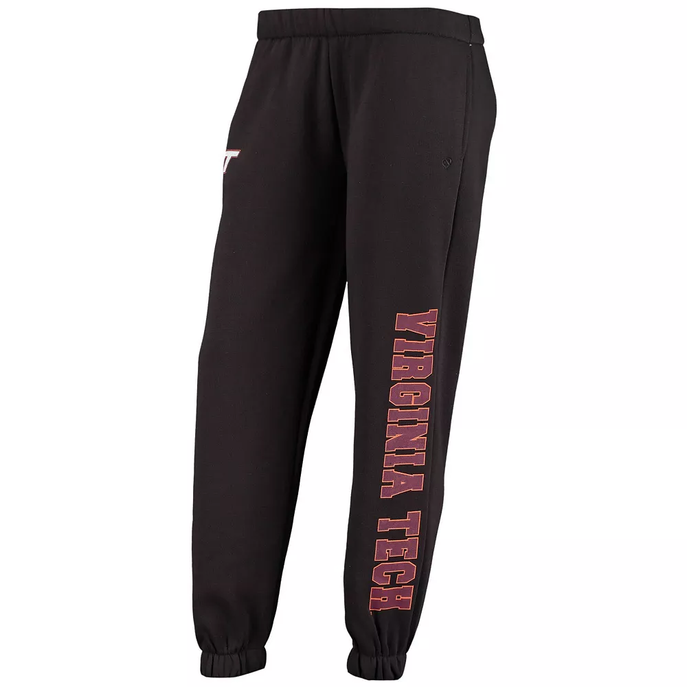 Women's Colosseum Black Virginia Tech Hokies Beryl Aubrey Lounge Pants - Image 3