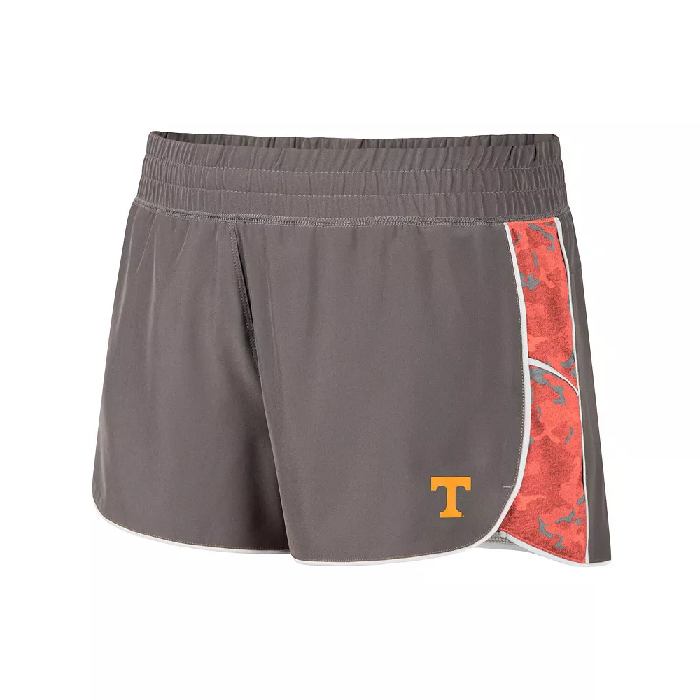 Women's Colosseum Gray/Tennessee Orange Tennessee Volunteers Pamela Lined Shorts - Image 3