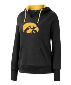 Women's Colosseum Iowa Hawkeyes Fleece Hoodie