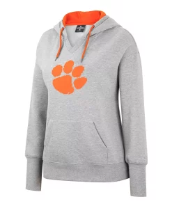 Women's Colosseum Clemson Tigers Fleece Hoodie
