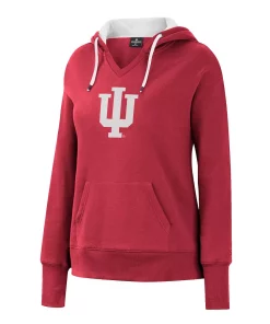 Women's Colosseum Indiana Hoosiers Fleece Hoodie